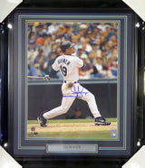 Jay Buhner Autographed Framed 16x20 Photo Seattle Mariners MCS Holo Stock #107773