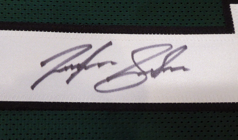 Baylor Bears Josh Gordon Autographed Green Jersey Beckett BAS Stock #135173