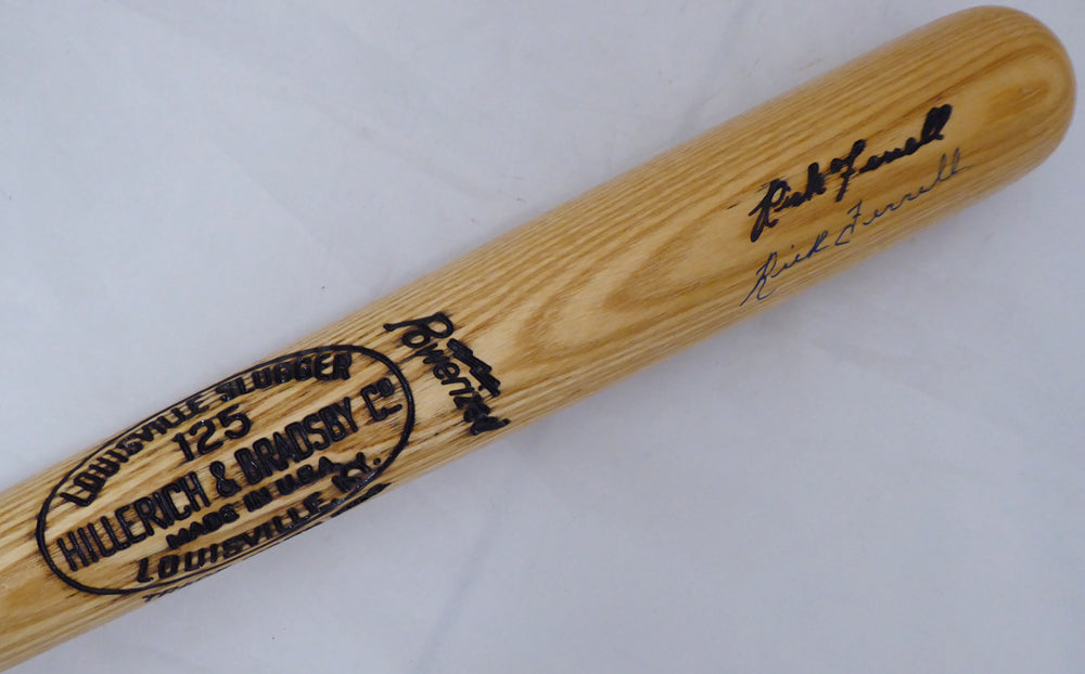 Rick Ferrell Autographed Louisville Slugger Bat Boston Red Sox JSA #J16749