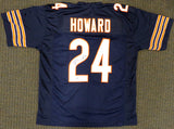 Chicago Bears Jordan Howard Autographed Blue Jersey Beckett BAS Stock #135364