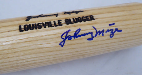 Johnny Mize Autographed Louisville Slugger Bat New York Yankees, St. Louis Cardinals Beckett BAS #F22192