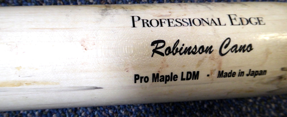 Robinson Cano Autographed New York Yankees Game Used SSK Uncracked Bat With Signed Certificate "Game Used" PSA/DNA #7A96448
