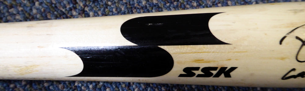 Robinson Cano Autographed New York Yankees Game Used SSK Uncracked Bat With Signed Certificate "Game Used" PSA/DNA #7A96448