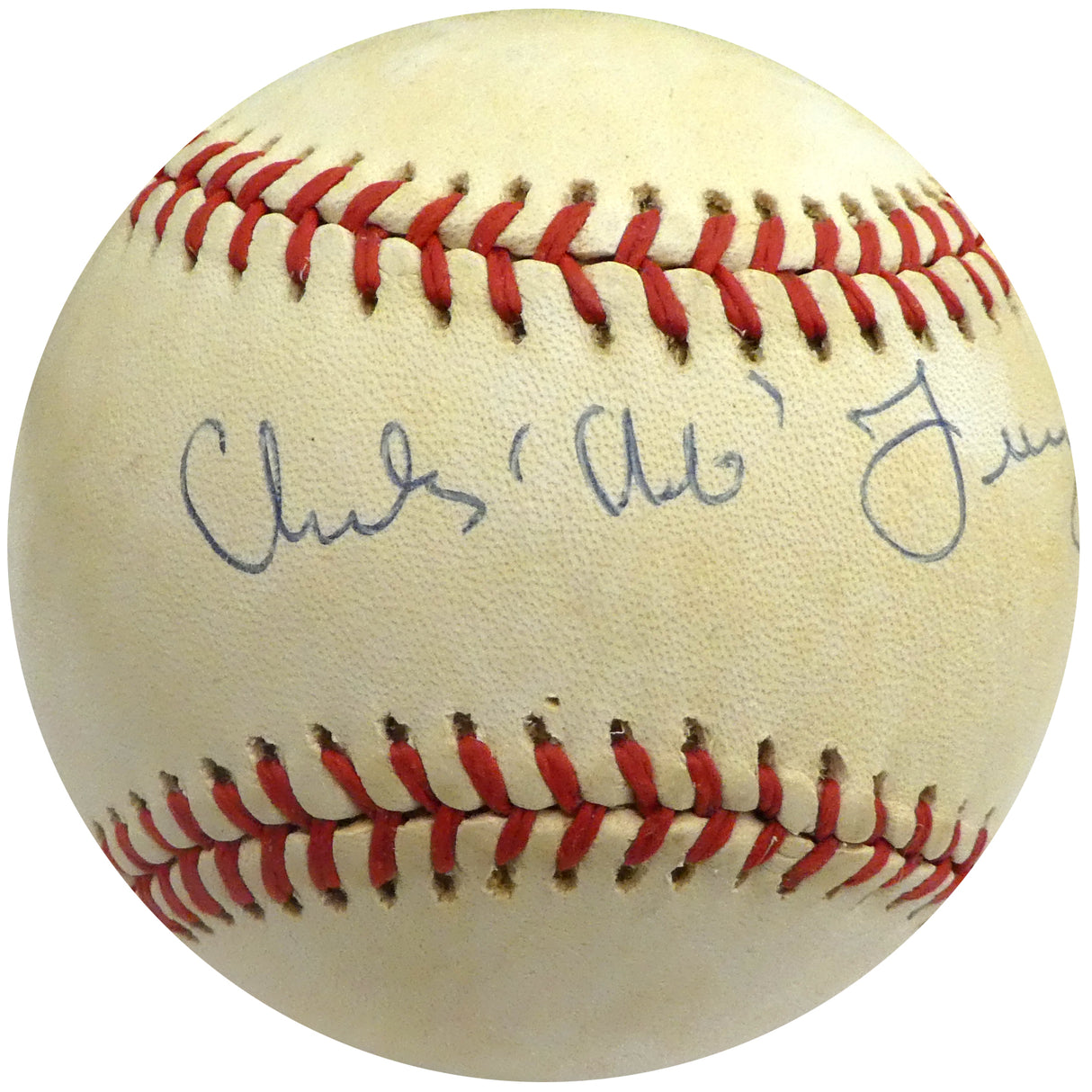 Charles "Chub" Feeney Autographed Official NL Feeney Baseball NL President Beckett BAS #S75357