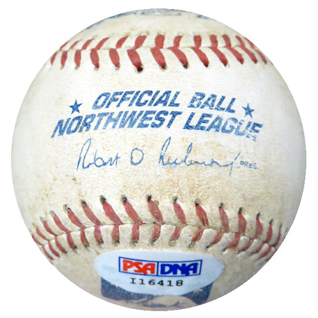 Felix Hernandez Autographed Official Northwest League Game Used Baseball Seattle Mariners PSA/DNA #I16418