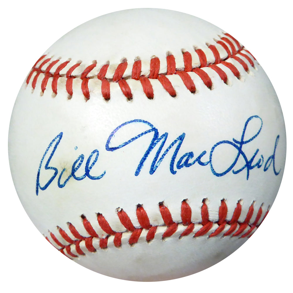 Bill MacLeod Autographed Official AL Baseball Boston Red Sox PSA/DNA #AC23250