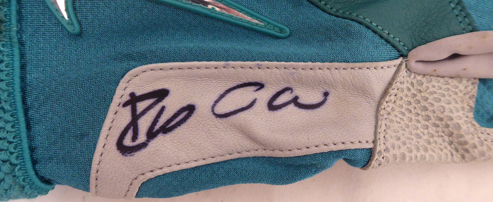 Robinson Cano Autographed Seattle Mariners Game Used Nike Batting Gloves With Signed Certificate SKU #138703