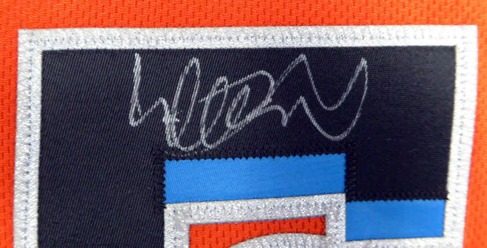 Miami Marlins Ichiro Suzuki Autographed Orange Majestic Authentic Flex Base Jersey Size 48 IS Holo Stock #111455