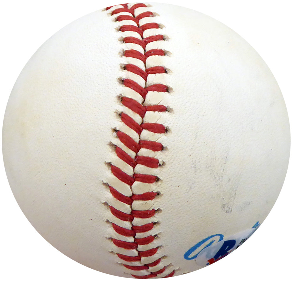 Lou Boudreau Autographed Official AL Baseball Cleveland Indians Beckett BAS #F26063