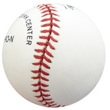 Frenchy Bordagary Autographed Official NL Baseball Brooklyn Dodgers Beckett BAS #F26218