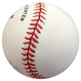 Frenchy Bordagary Autographed Official NL Baseball Brooklyn Dodgers Beckett BAS #F26228