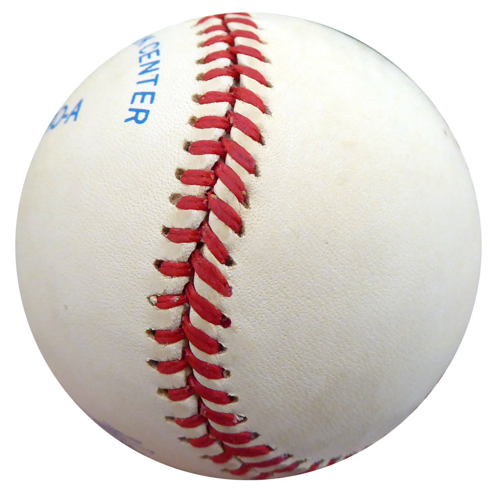 Hank Borowy Autographed Official AL Baseball New York Yankees, Chicago Cubs Beckett BAS #F26232