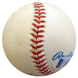 Hank Borowy Autographed Official AL Baseball New York Yankees, Chicago Cubs Beckett BAS #F26237