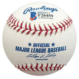 Pete Castiglione Autographed Official MLB Baseball Pittsburgh Pirates, St. Louis Cardinals Beckett BAS #F26459