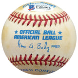 Bubba Church Autographed Official AL Baseball Philadelphia Phillies, Cincinnati Reds Beckett BAS #F26464