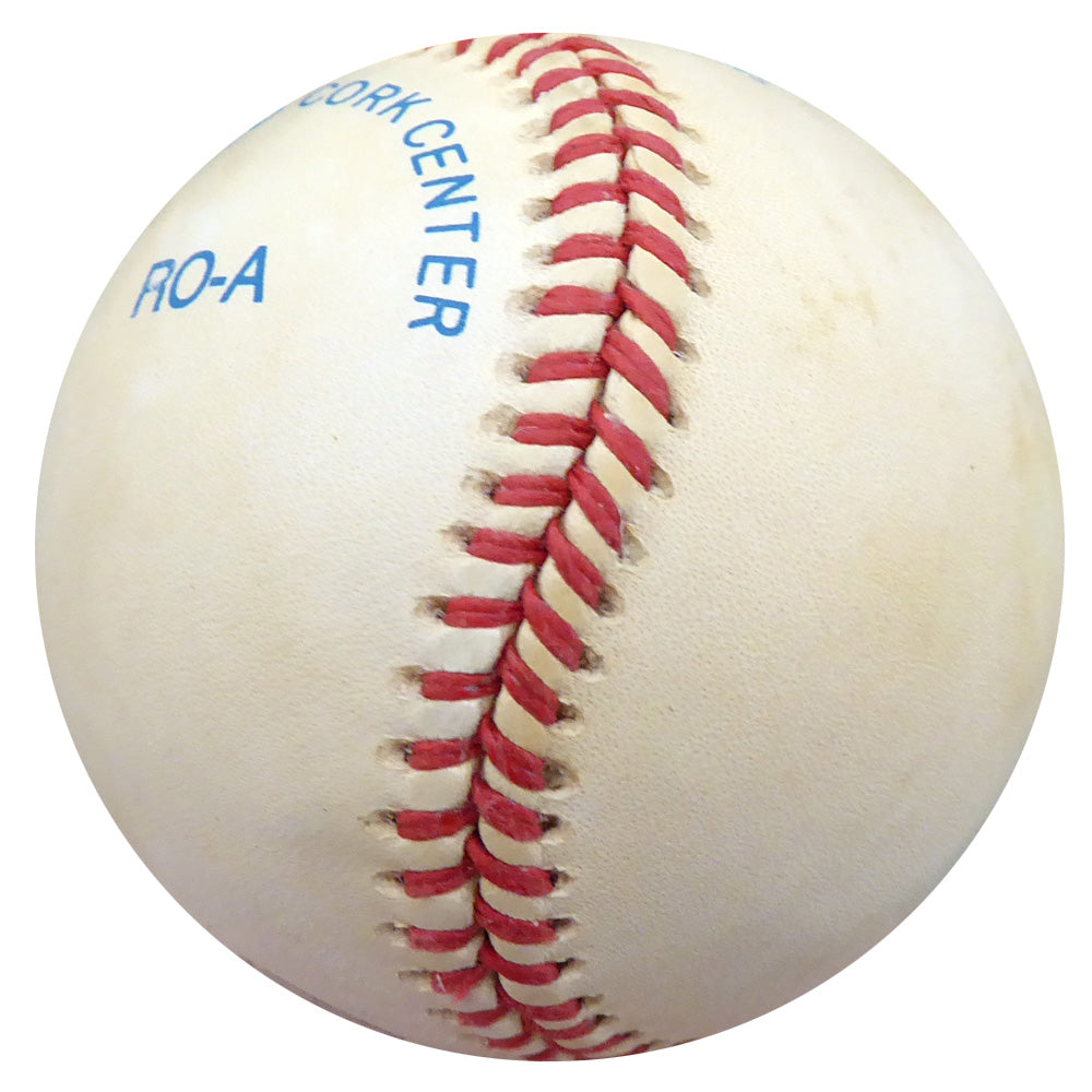 Harlond Clift Autographed Official AL Baseball St. Louis Browns, Washington Senators Beckett BAS #F26479