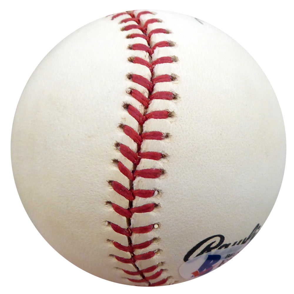 Roy Cullenbine Autographed Official NL Baseball Detroit Tigers, Cleveland Indians Beckett BAS #F26503