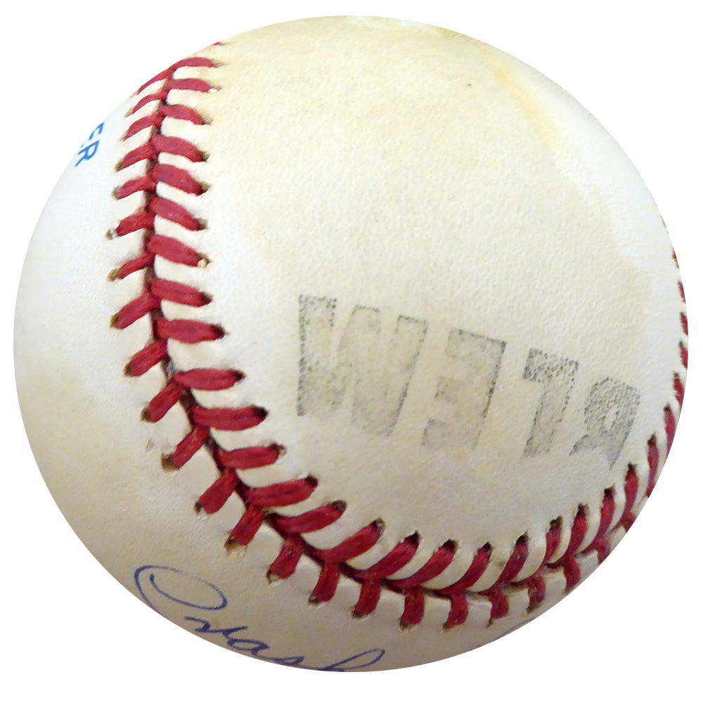 Crash Davis Autographed Official AL Baseball Bull Durham Beckett BAS #F26505