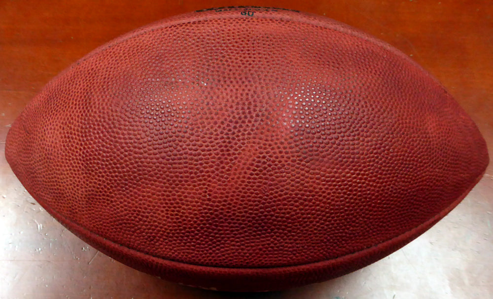 Steve Largent Autographed NFL Leather Football Seattle Seahawks "HOF 95" MCS Holo Stock #112481