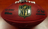 Warren Moon Autographed NFL Leather Football Seattle Seahawks "HOF 06" MCS Holo Stock #112494