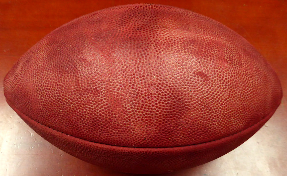 Warren Moon Autographed NFL Leather Football Seattle Seahawks "HOF 06" MCS Holo Stock #112494