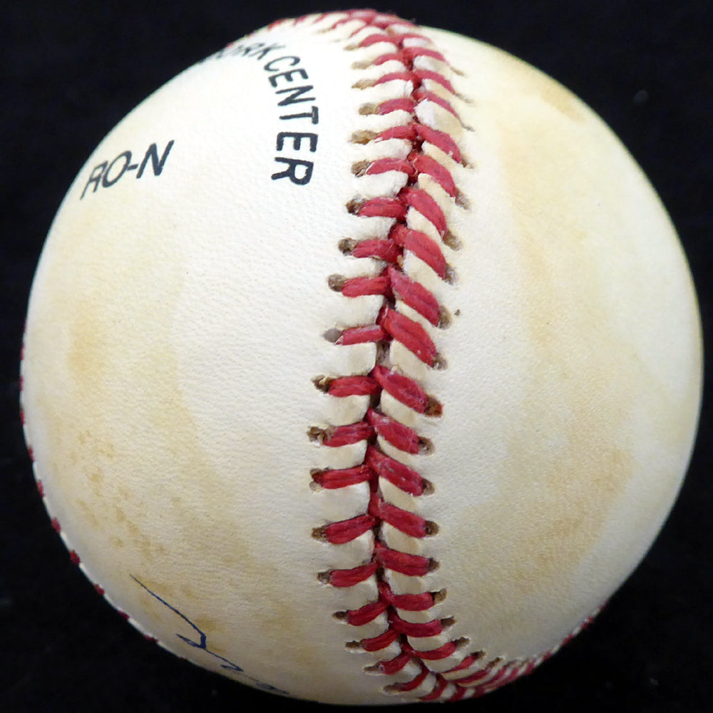Joe Moore Autographed Official NL Baseball New York Giants Beckett BAS #F26644