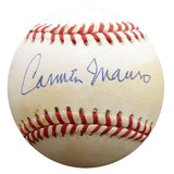 Carmen Mauro Autographed Official NL Baseball Brooklyn Dodgers Beckett BAS #F27123