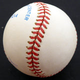 Bud Metheny Autographed Official AL Baseball New York Yankees "#3" Beckett BAS #F27152