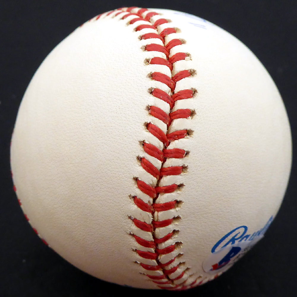 Bud Metheny Autographed Official AL Baseball New York Yankees "#3" Beckett BAS #F27152