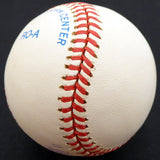 Bud Metheny Autographed Official AL Baseball New York Yankees "#3" Beckett BAS #F27157