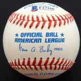 Bud Metheny Autographed Official AL Baseball New York Yankees "#3" Beckett BAS #F27160