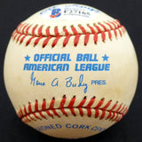 Bud Metheny Autographed Official AL Baseball New York Yankees "#3" Beckett BAS #F27165