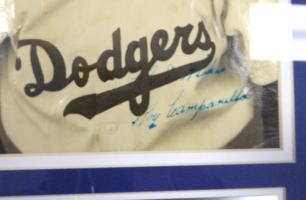 Roy Campanella Autographed Framed 8x10 Magazine Page Photo Brooklyn Dodgers "Best Wishes" PSA/DNA #AC00434