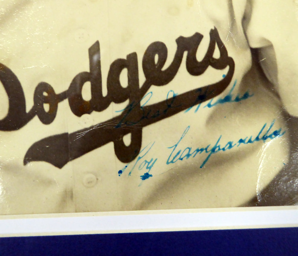Roy Campanella Autographed Framed 8x10 Magazine Page Photo Brooklyn Dodgers "Best Wishes" PSA/DNA #AC00434