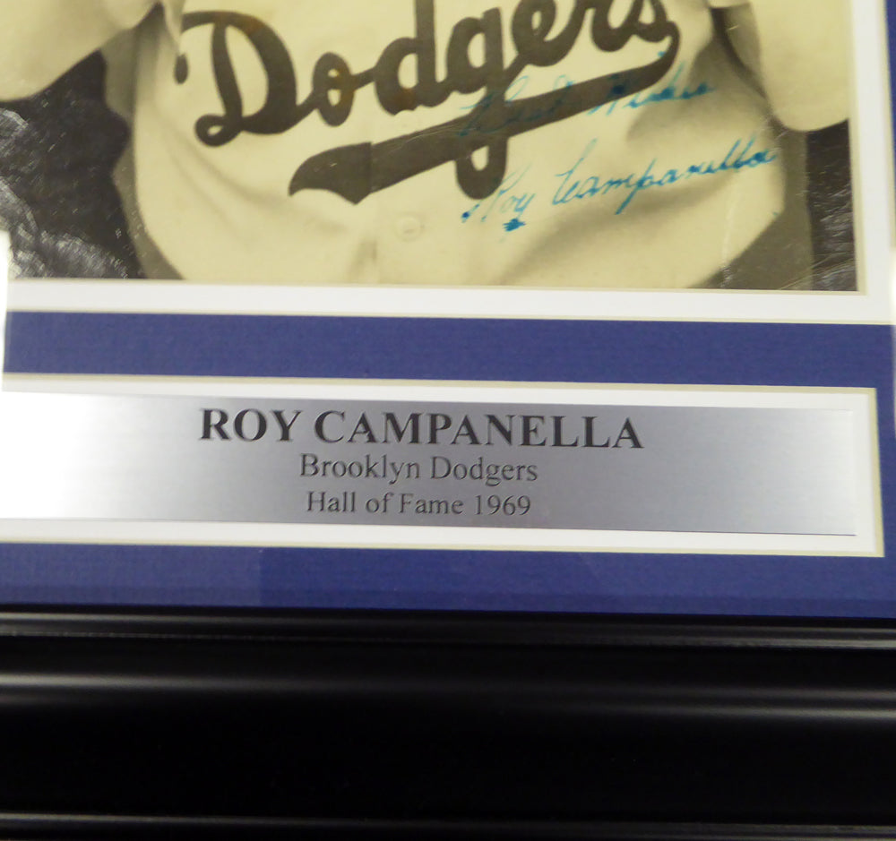Roy Campanella Autographed Framed 8x10 Magazine Page Photo Brooklyn Dodgers "Best Wishes" PSA/DNA #AC00434