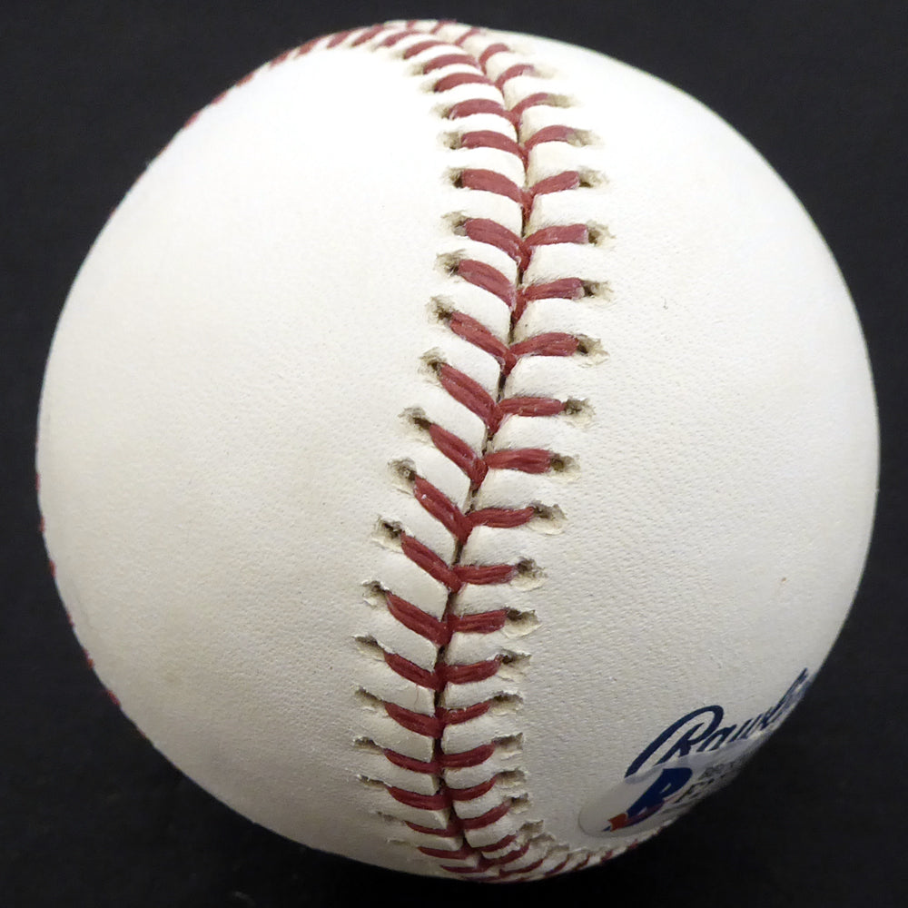 Cholly "Choli" Naranjo Autographed Official MLB Baseball Pittsburgh Pirates, Washington Senators "1956" Beckett BAS #F27274