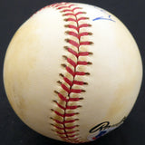 Roy Smalley Sr. Autographed Official NL Baseball Milwaukee Braves, Chicago Cubs Beckett BAS #F27490