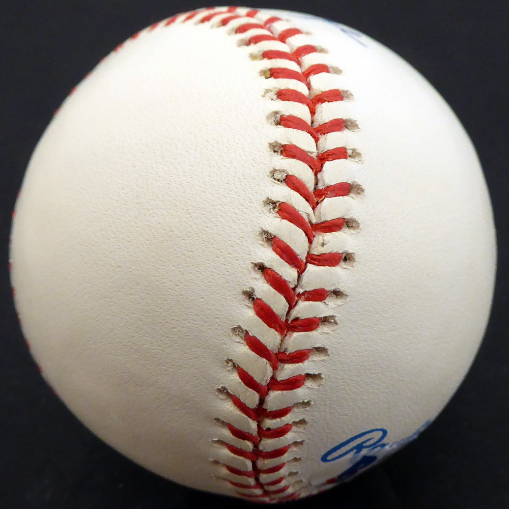 Bob Savage Autographed Official AL Baseball Philadelphia A's Beckett BAS #F27514