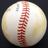 Paul Smith Autographed Official NL Baseball Pittsburgh Pirates, Chicago Cubs Beckett BAS #F27570