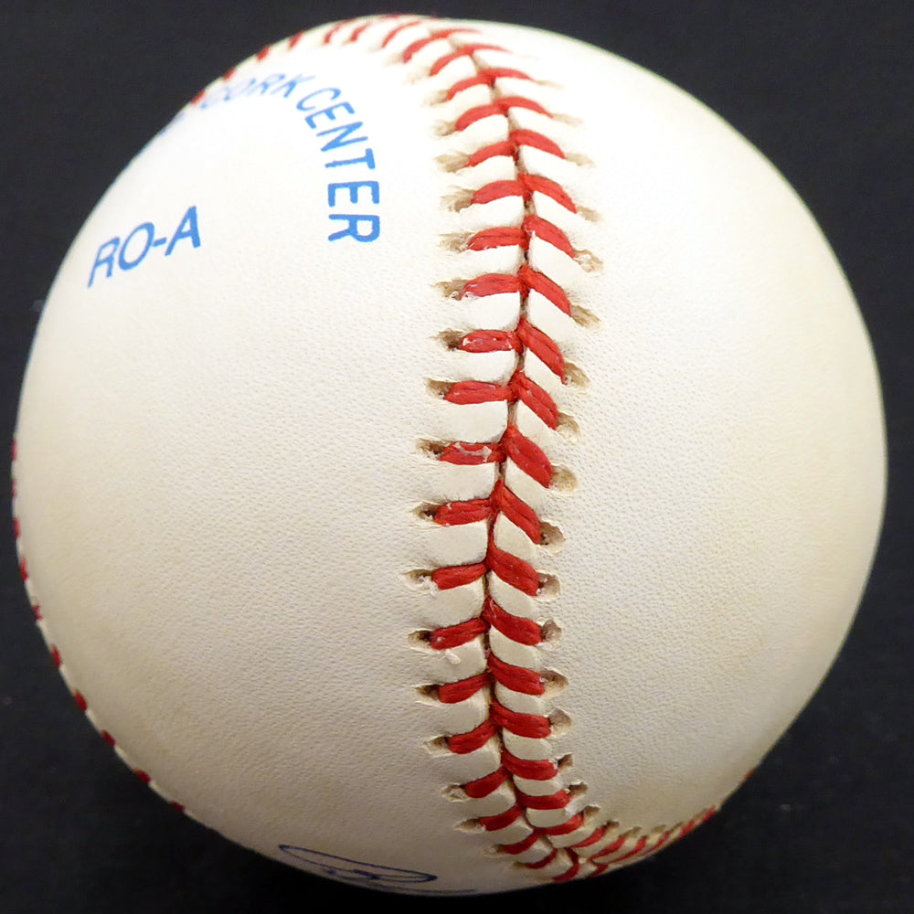 Bob Savage Autographed Official AL Baseball Philadelphia A's Beckett BAS #F27586