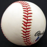 Freddie Sanford Autographed Official NL Baseball St. Louis Browns, New York Yankees Beckett BAS #F27638