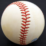 Freddie Sanford Autographed Official AL Baseball St. Louis Browns, New York Yankees Beckett BAS #F27639