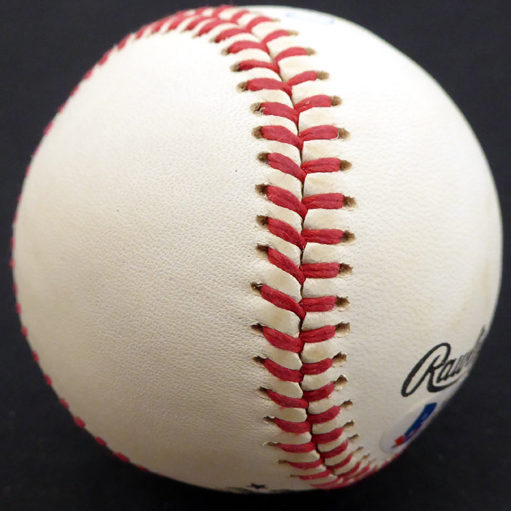 Marv Throneberry Autographed Official NL Baseball Oakland A's, New York Yankees Beckett BAS #F27656