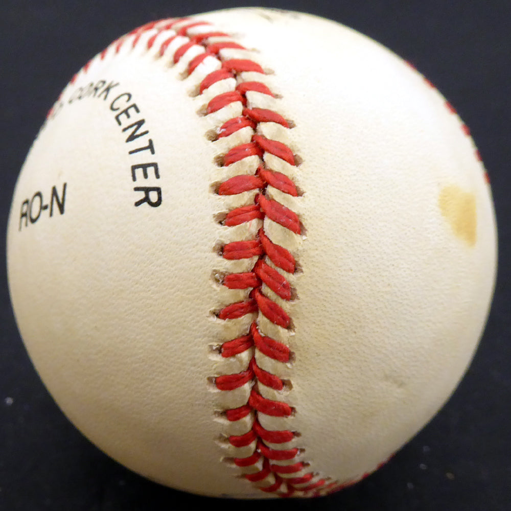 Elmer Valo Autographed Official NL Baseball Brooklyn Dodgers, New York Yankees Beckett BAS #F27765