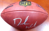 Deshaun Watson Autographed Official NFL Leather Football Cleveland Browns Beckett BAS Stock #113700