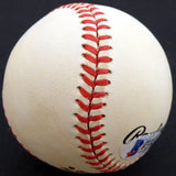 Preston Ward Autographed Official NL Baseball Brooklyn Dodgers, Chicago Cubs Beckett BAS #F27829