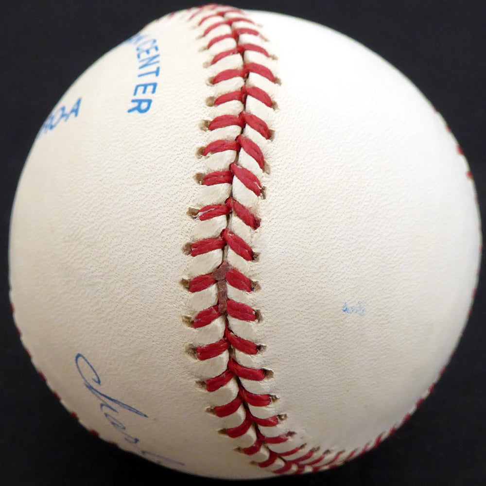 Charlie Wensloff Autographed Official AL Baseball New York Yankees, Cleveland Indians Beckett BAS #F27830