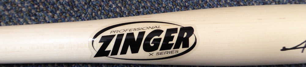 Addison Russell Autographed Zinger Game Model Bat MLB Holo Stock #115046