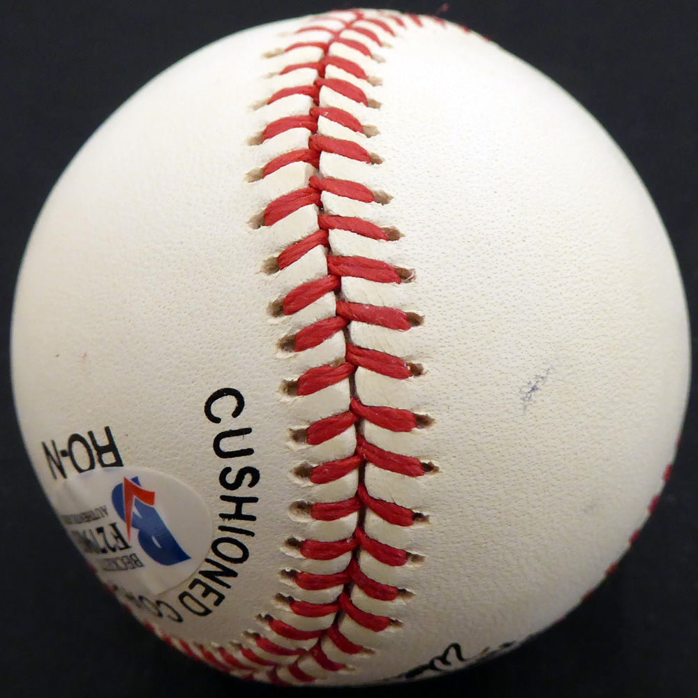 Dave "Davey" Williams Autographed Official NL Baseball New York Giants Beckett BAS #F27903