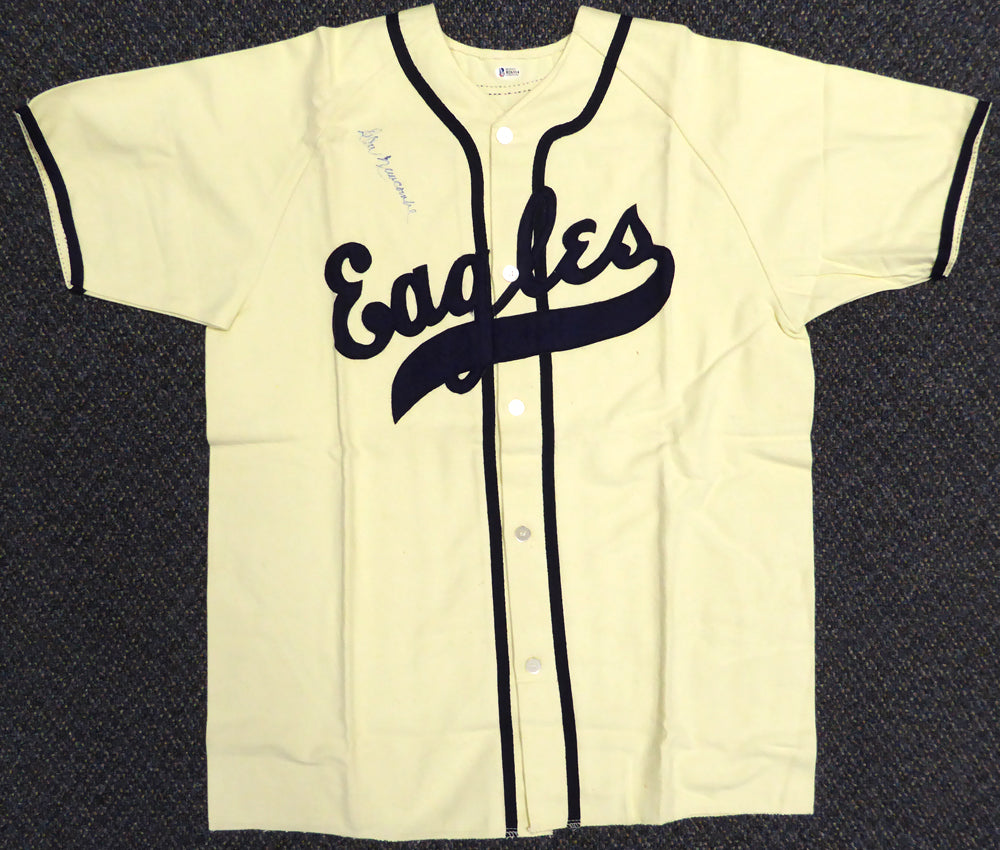 Newark Eagles Don Newcombe Autographed Cream Jersey Beckett BAS #B26314